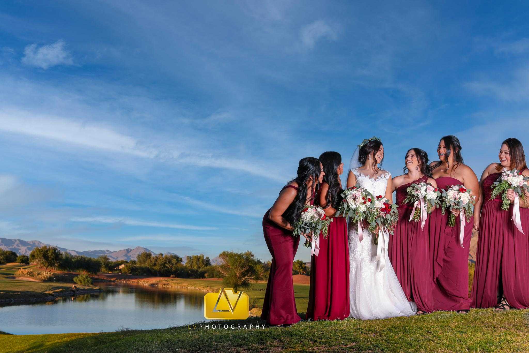 Wedding Photographer At The Country Club Golf Course Las Vegas NV
