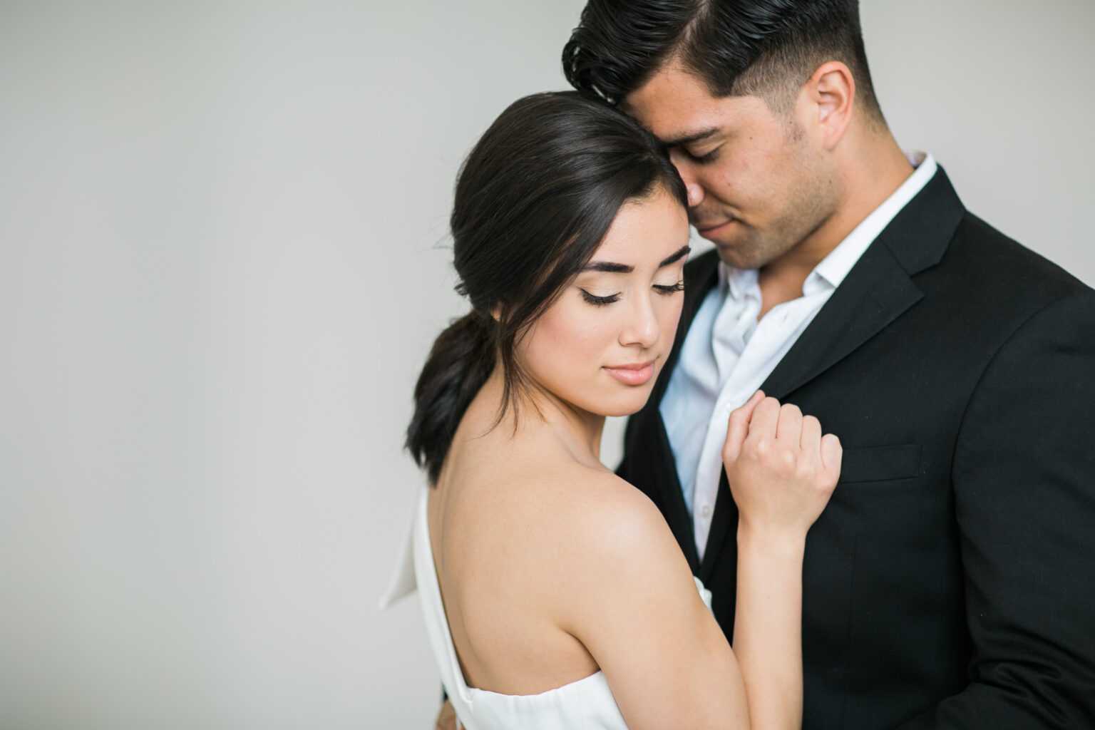 Studio Engagement Photos 